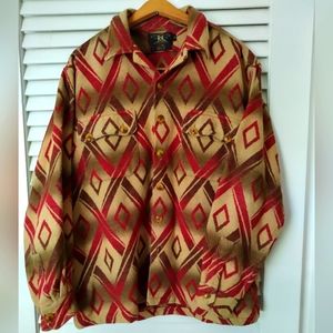 Original 1993 RRL Blanket Style Shirt Jacket